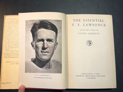 The Essential T.E. Lawrence-David Garnett-1951 HC-Jonathan Cape-Dust Jacket