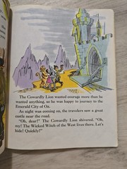 Little Golden Book #119 THE WIZARD OF OZ L. Frank Baum 1978 retold by Mary Carey