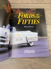 Fords of the Fifties Michael Parris 2000 Illustrated Automotive History