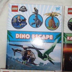 DK LEGO Jurassic World Collection Hardcover Illustrated Box Set Ages 4-8