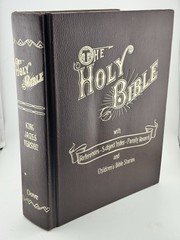 The Holy Bible With References Family Record And Children Bible Stories 1973