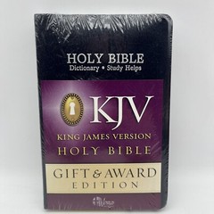 KJV Gift and Award Bible – Imitation Leather By Thomas Nelson Navy With Silver