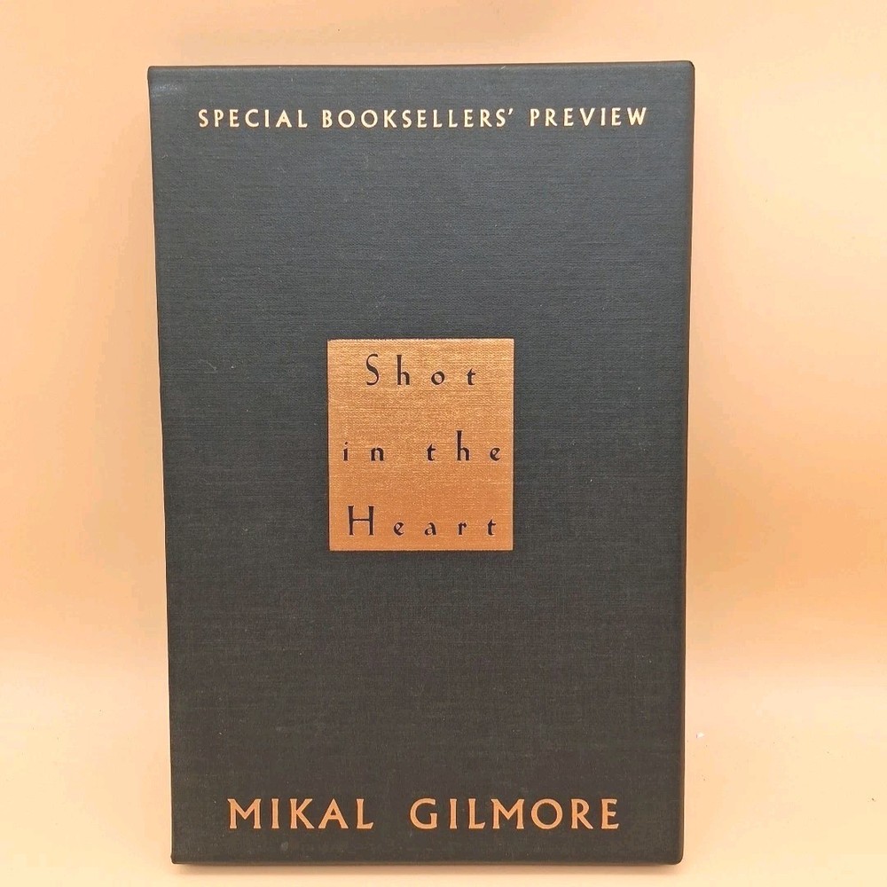 Shot in the Heart by Mikal Gilmore – Rare Signed, Ltd Ed. Slipcased- #294 of 625