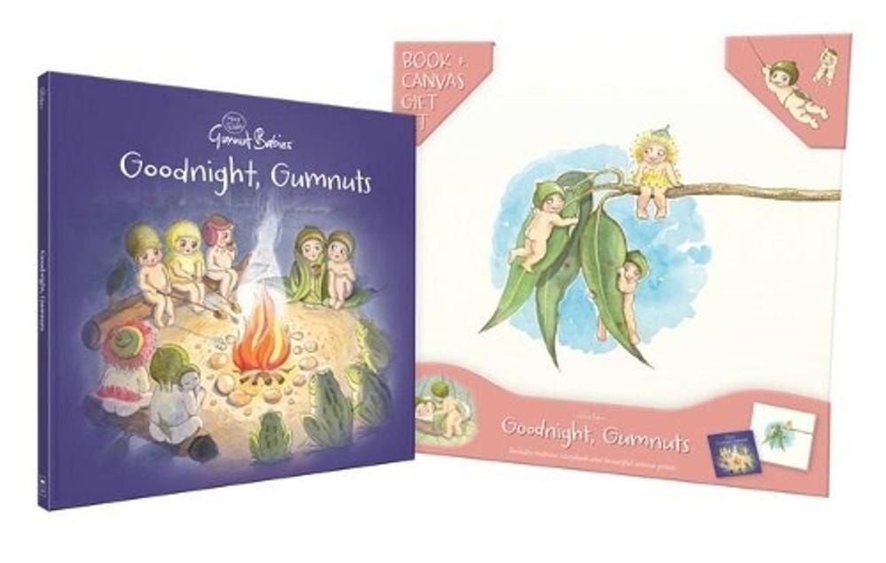 Goodnight, Gumnuts Book and Canvas Gift Set (May Gibbs) by May Gibbs (English) H