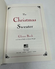 The Christmas Sweater Glenn Beck 2008 HB