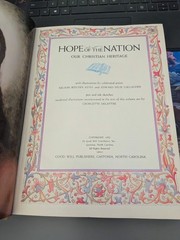 NATION 1952 Hope of the Nation: Our Christian Heritage 1952 SEE PICS