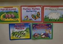 5-LOT of Scholastic Little Leveled Readers, Level A-Level-D, Paperback-Like New