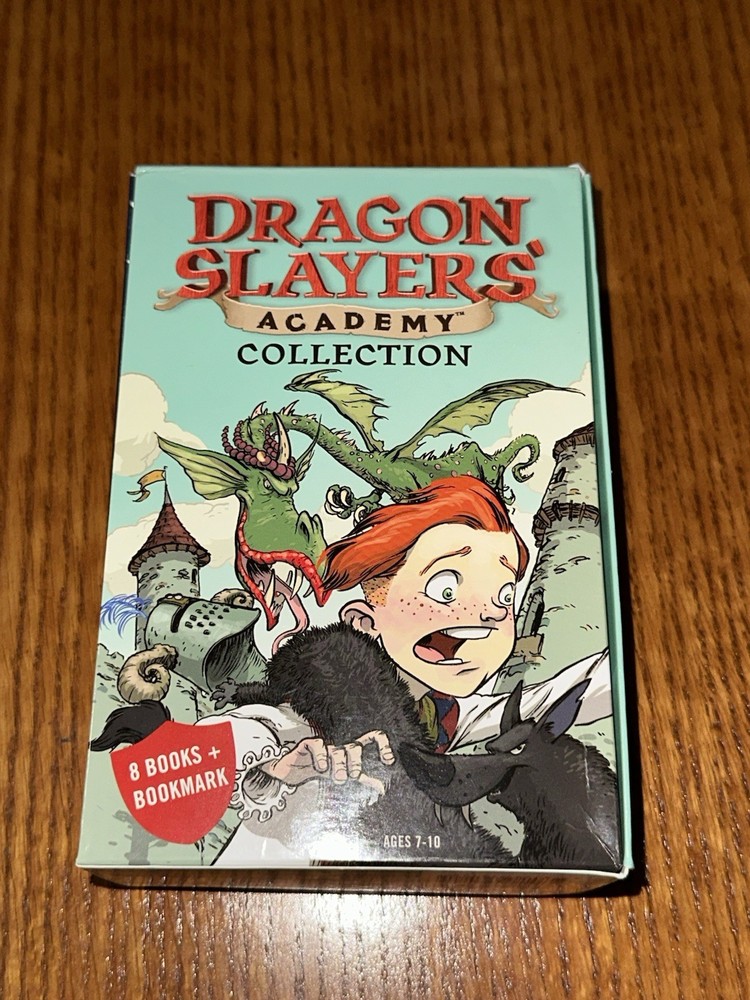 Dragon Slayer Academy Collection Books 1-8 Complete Box Set Ages 7-10
