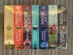 Robert Langdon Series Collection (7) Books Paperback Set – Fiction – Dan Brown