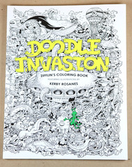 Doodle Invasion: Zifflin’s Coloring Book Brand New