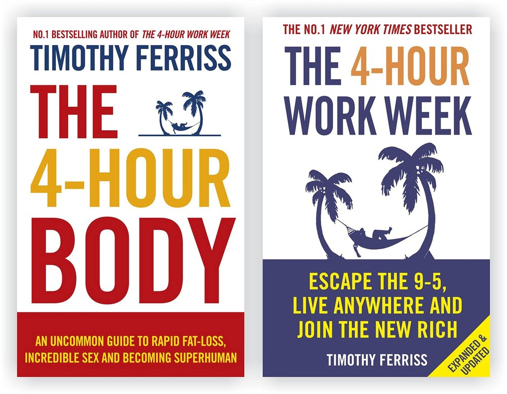 Timothy Ferriss 2 Books Collection Set [The 4-Hour Work Week and The 4-Hour …