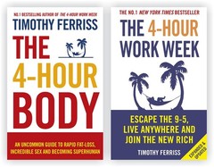 Timothy Ferriss 2 Books Collection Set [The 4-Hour Work Week and The 4-Hour …