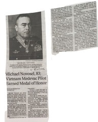 SIGNED „Dustoff,” by Michael J. Novosel, medevac hero in Vietnam Medal of Honor