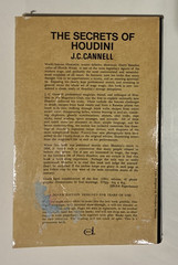 Harry Houdini VTG Book Lot of 4 Magic Secrets Biography Illusions Escape Artist