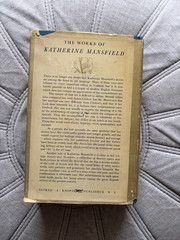 The Short Stories of Katherine Mansfield first American edition VERY RARE