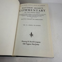 Matthew Henry’s Commentary on the Whole Bible Complete 6 Volume Set Revell HC