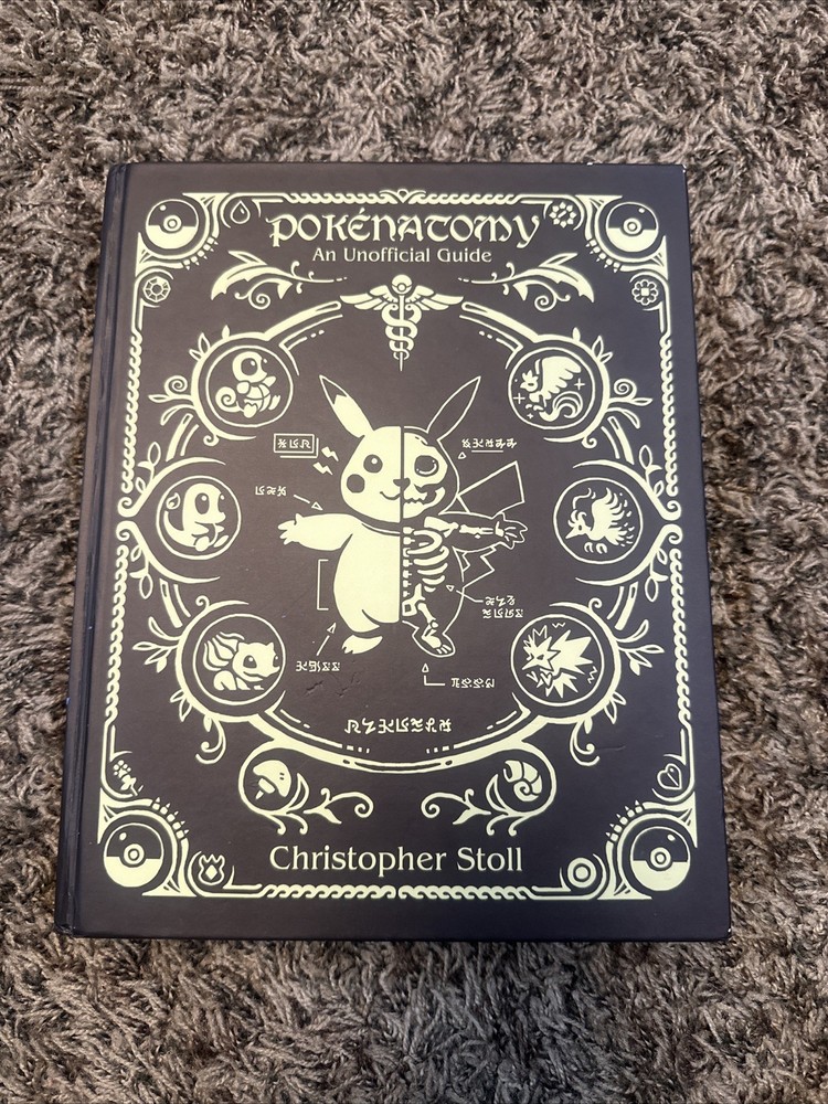Pokenatomy Book Unofficial Pokemon Anatomy Guide Guidebook Hardcover Read