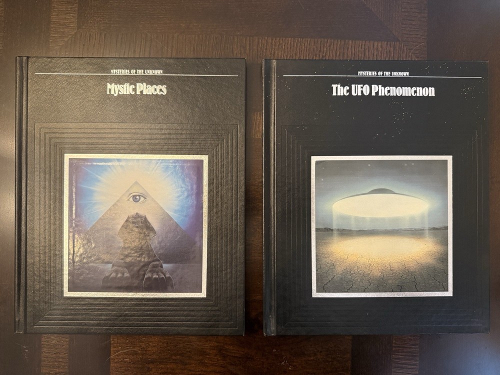 Time Life Mysteries of the Unknown Books Lot UFO Phenomenon Mystic Places