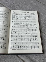 ✝️ VTG The Broadman Hymnal Shaped Notes Antique Gospel Hymns Church 1940s Green