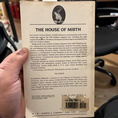 House of Mirth by Edith Wharton 1990 Trade Paperback Fiction Book 352 Pages