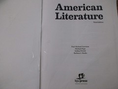 BJU American Literature (3rd edition) (student book)