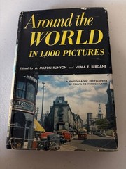 Around The World In 1000 Pictures 1954 Doubleday Hardcover HCDJ 448 Pages
