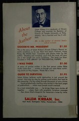 How the World Will End GUIDE to SURVIVAL Salem Kirban 1969 Fundamentals of Faith