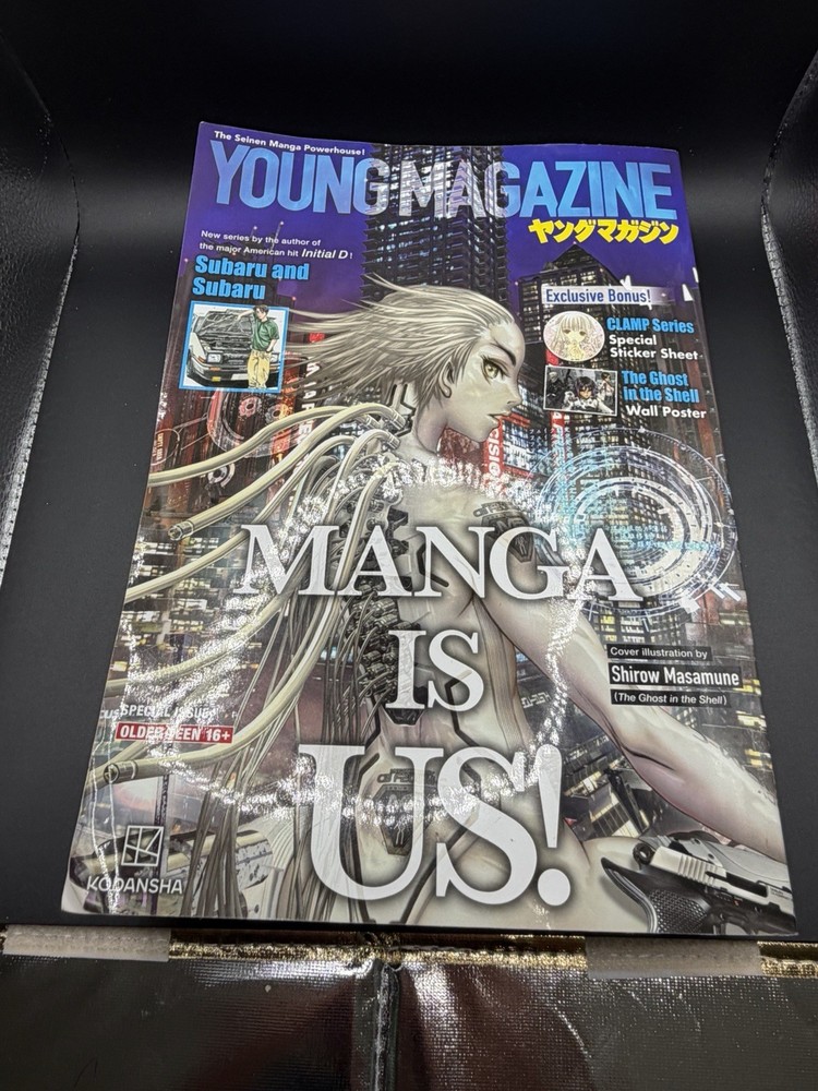 Young Magazine 45th Anniv. Edition, English US Edition Stickers Poster
