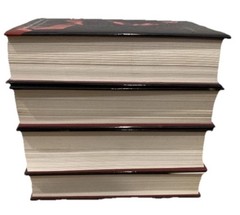 Twilight Saga Series #1–4 HC Set First Editions Stephenie Meyer w/ DJs 2005–2008