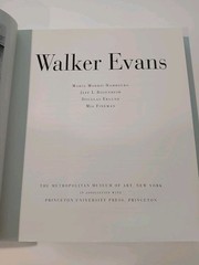 WALKER EVANS ~ Photography ~ The Metropolitan Museum of Art* Soft Cover Book!