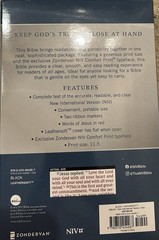 NIV MAGNETIC CLOSURE LARGE PRINT 11.5pt “Word Of God” Personal Bible Leathersoft