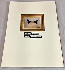 Grumpy Cat Journal w/Stickers 192 Pages Pre Owned Unused
