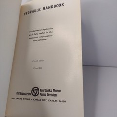 Hydraulic Handbook 4 Edition