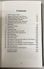 Prophecy Last Day events, Lot of 7 books for study – Seventh-day Adventist
