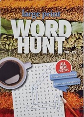 PAPP Large Print Word Hunt Puzzle Books, Largest Selection of Volumes, You Pick!
