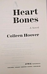Heart Bones Colleen Hoover 1st Ed 1st Print Trade PB Romance Like New 📚💙