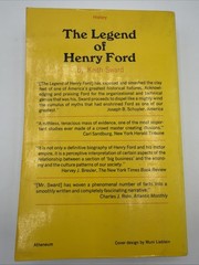 The Legend Of Henry Ford Keith Sward Paperback 3rd Printing 1975 550 Pages PB
