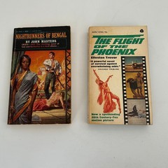 Vtg Pulp Paperback Lot of 8 Mid Century War Adventure Historical Drama 1950s-60s