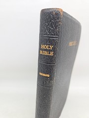 [WATER DMG] Cambridge Holy Bible Concordance Morocco Leather Lined India Paper