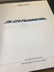 Time-Life Mysteries of the Unknown: The UFO Phenomenon Book 1987 Hardcover