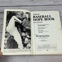 The Sporting News Official Baseball Dope Book 1982 Paperback 432 Pages