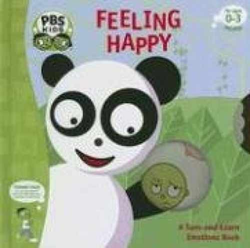 Feeling Happy: A Turn-and-learn – Board book, by Weiss Ellen – Very Good