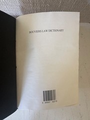 Bouviers Law Dictionary 3 Volume Set 1914 Leather Bound Reprinted 2018 *Excellan