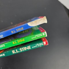 Goosebumps Monster Blood Trilogy RL Stine 1992 1994 1995 1 2 3 Vintage