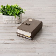 AA Big Book Cover & 12 Steps Traditions Set, Fits 2 Hardcover Books, Coin Holder