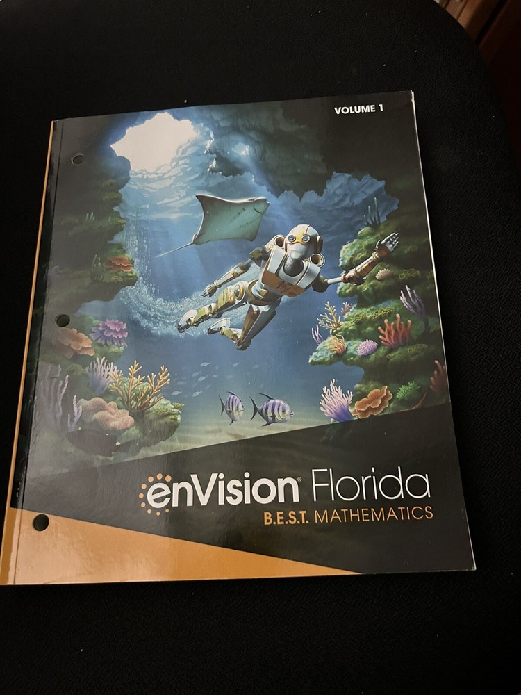 Grade 6 Accelerated Envision Mathematics Florida BEST Student Edition Vol 1 New