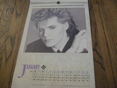 Duran Duran 1985 Official Calendar Photos by Scavullo