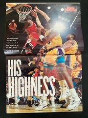 Sports Illustrated SI Magazine “Air Power” – June 17, 1991 – MICHAEL JORDAN