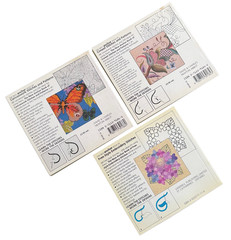New Anchor Book of Embroidery Crewel Canvas Stitch Patterns Lot of 3 Books