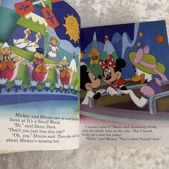 Vintage 1997 A Little Golden Book Mickey’s Walt Disney World Adventure Excellent